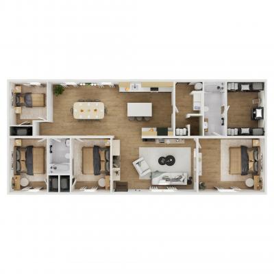 Mobile Home at 410 Dorset Lane Almont, MI 48003