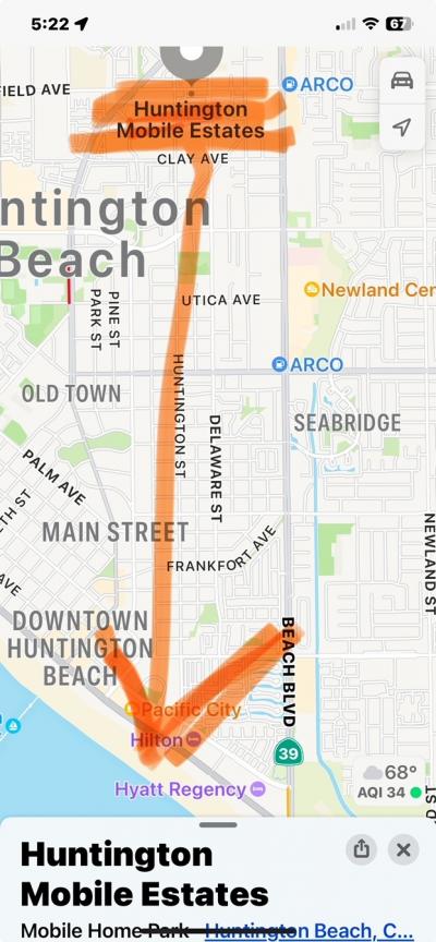 Photo 5 of 5 of home located at 7652 Garfield Ave, #15 Huntington Beach, CA 92648
