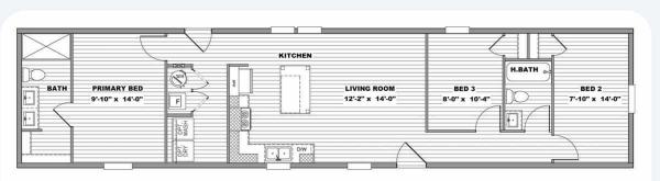 2025 Clayton Homes Horizon Mobile Home