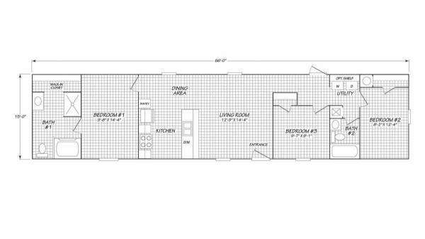 Floor plan of home