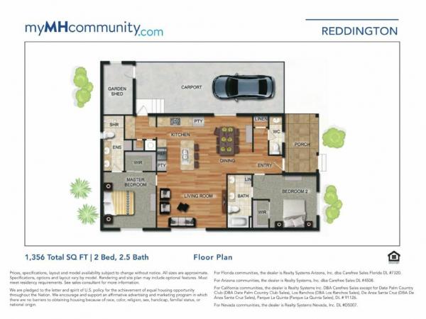 2026 Jacobsen Homes Redington* Mobile Home