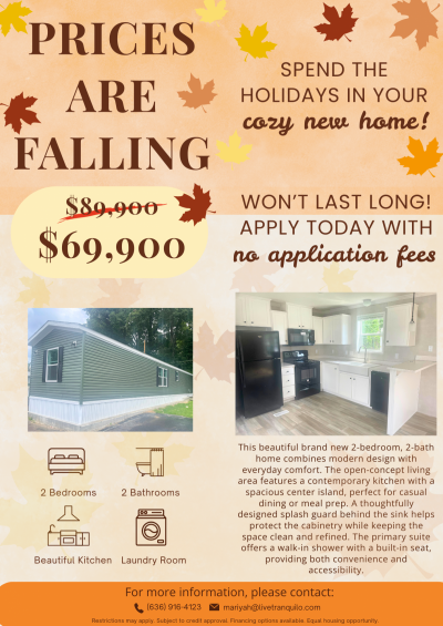 Mobile Home at 126 Oakleaf Drive Saint Charles, MO 63301