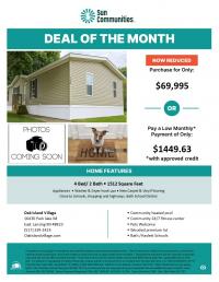 2015 Fairmont Harmony Mobile Home