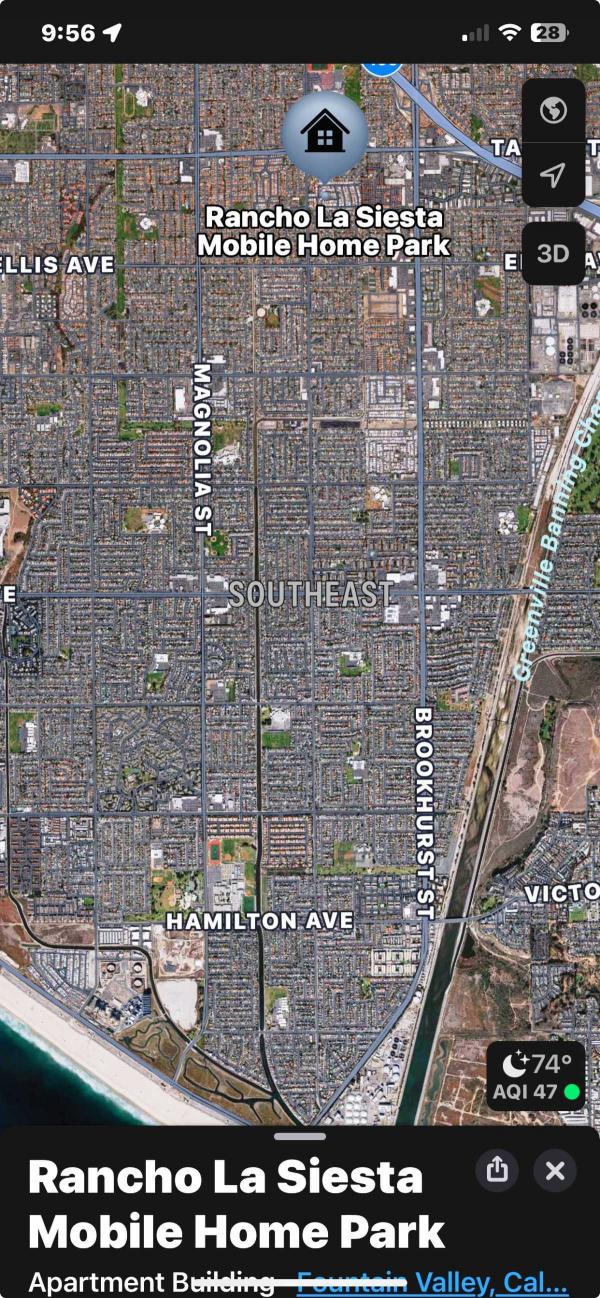 1976 Prestige NEw Kitchen, Paint   A/C Mobile Home