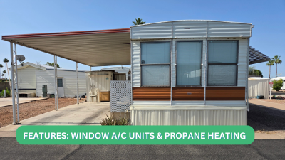 Mobile Home at 306 S Recker Rd, #090 Mesa, AZ 85206