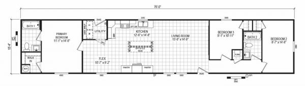 2022 Clayton Homes Inc Pulse Mobile Home