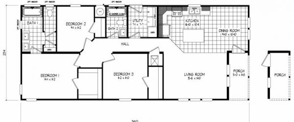 2022 Clayton Homes Inc Express Mobile Home