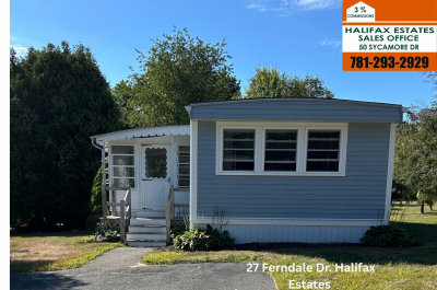 Mobile Home at 27 Ferndale Drive Halifax, MA 02338