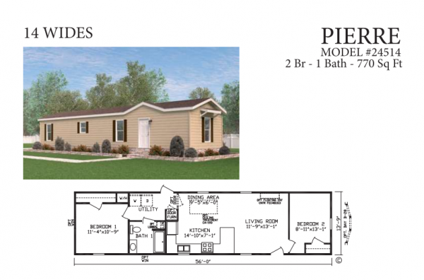 2025 fairmont 430LE14562A (2b 1B) Mobile Home
