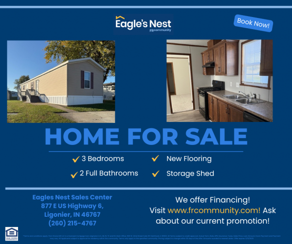 2016 Redman RA1672 202 Mobile Home