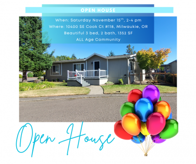 Mobile Home at 10400 SE Cook Ct #118 Milwaukie, OR 97222
