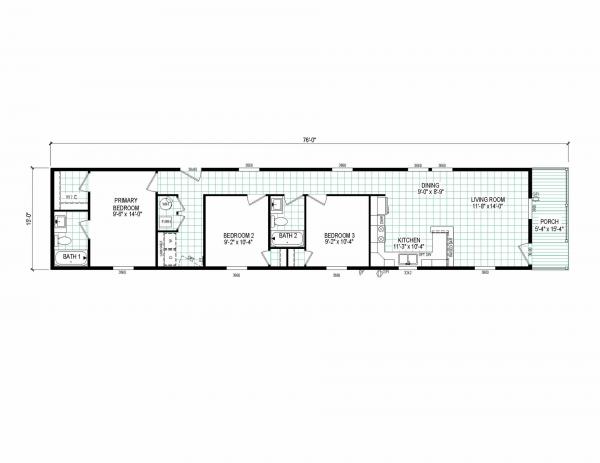 2025 Clayton Homes Inc Pulse Mobile Home
