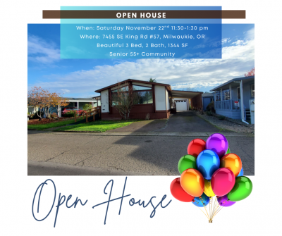 Mobile Home at 7455 SE King Rd #57 Milwaukie, OR 97222