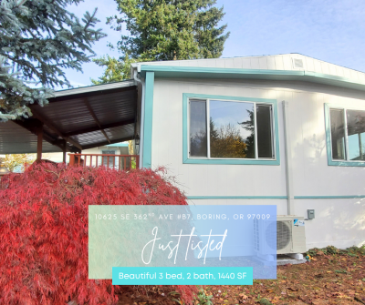 Mobile Home at 10625 SE 362nd Ave #B-7 Boring, OR 97009