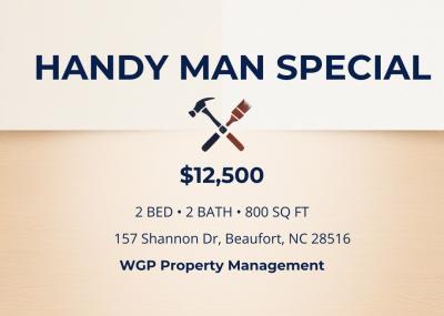 Mobile Home at 157 Shannon Drive Beaufort Beaufort, NC 28516