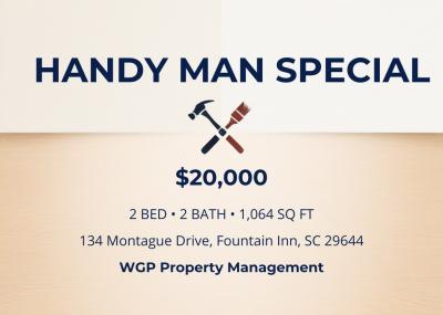 Mobile Home at 134 Montague Drive Fountain Inn, SC 29644