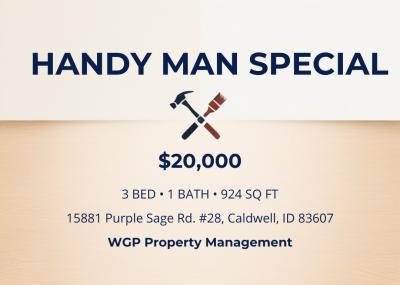 Mobile Home at 15881 Purple Sage Rd. #28 Caldwell, ID 83607