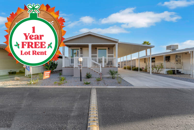 Mobile Home at 652 S Ellsworth Rd. Lot #128 Mesa, AZ 85208