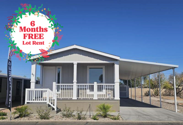 Photo 1 of 2 of home located at 652 S Ellsworth Rd. Lot #040 Mesa, AZ 85208