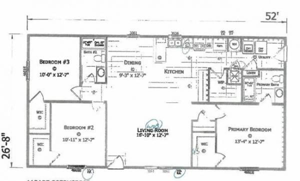 Photo 1 of 2 of home located at 13751 Alabama Dr Lot 144 Eagle, MI 48822