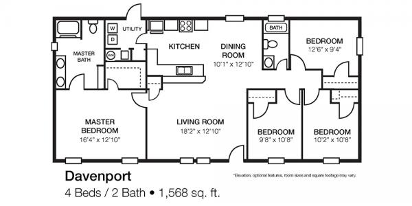 2026 Jacobsen Homes Windemere Mobile Home