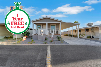 Mobile Home at 652 S Ellsworth Rd. Lot #128 Mesa, AZ 85208