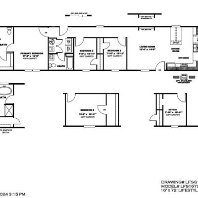 Photo 2 of 16 of home located at 125 Joseph Dr. Raeford, NC 28376