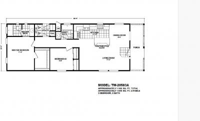 Photo 4 of 8 of home located at 3300 E. Broadway Rd. #88 Mesa, AZ 85204