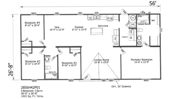 2025 Champion CHPR2852H42P01(Navasota) Mobile Home