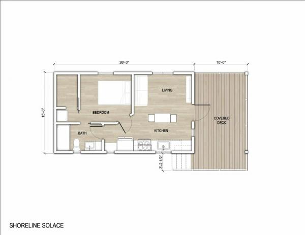 2025 Gulf Atlantic Cottages, LLC Shoreline Solace Manufactured Home