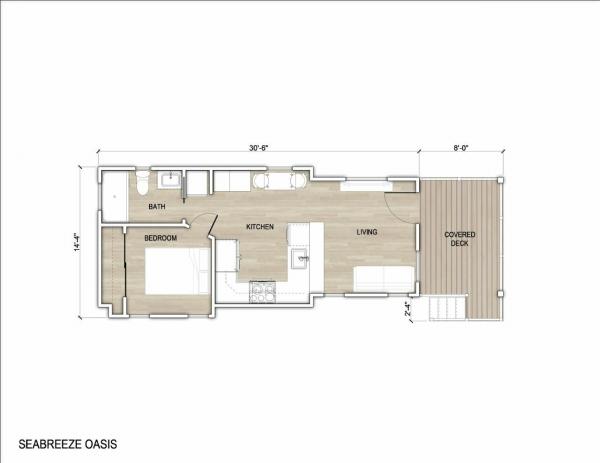 2025 Gulf Atlantic Cottages, LLC Seabreeze Oasis Manufactured Home