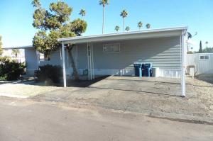 Side-by-side parking in carport