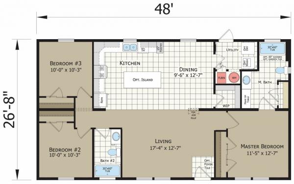 2026 REDMAN NORTHWOOD DW Mobile Home For Sale