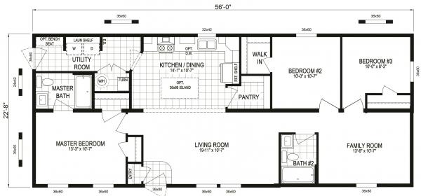 2020 Clayton 348R 81FDH24563AH20 - 5624-F125  Home