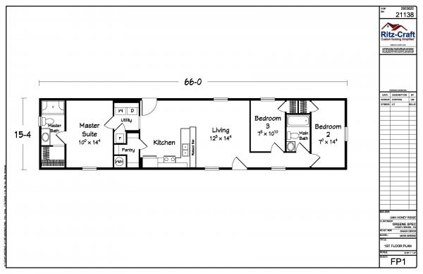 2025 Ritz-Craft 75 Mobile Home For Sale