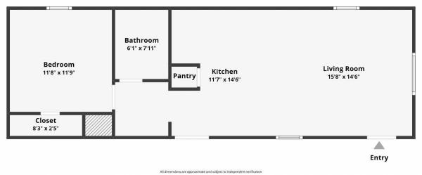 Floor plan of home