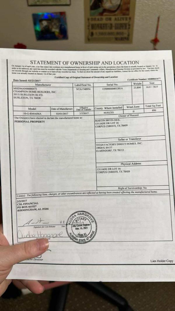 2017 Singlewide 10-G-RM1656A Mobile Home