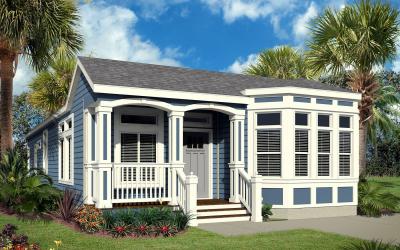 Silvercrest Kingsbrook KB-62 Mobile Home Floor Plan
