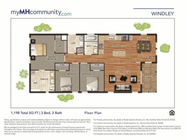 2025 Jacobsen Homes Windley Mobile Home