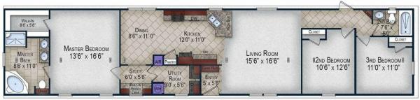 Photo 1 of 2 of home located at 1098 Village St Lot #604 Greenville, TX 75401