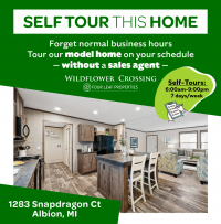 2025 Clayton Adrenaline 202 with Flex Room Manufactured Home