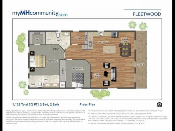 2026 Cavco - Riverside Fleetwood Mobile Home