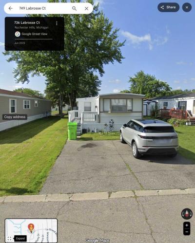 Mobile Home at 749 Labrosse Ct Rochester Hills, MI 48307