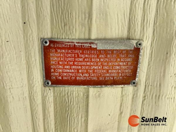 1985 COUN Manufactured Home