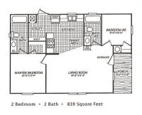 2019 Clayton - Waycross SSB - COM24442A Mobile Home