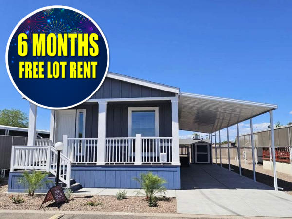 Photo 1 of 2 of home located at 652 S Ellsworth Rd. Lot #025 Mesa, AZ 85208