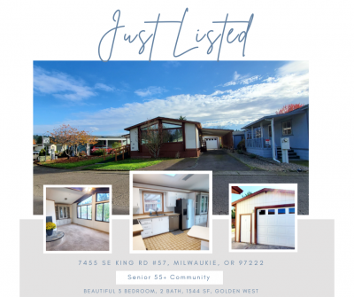 Mobile Home at 7455 SE King Rd #57 Milwaukie, OR 97222