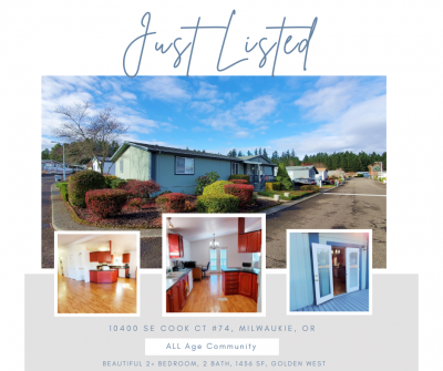 Mobile Home at 10400 SE Cook Ct #74 Milwaukie, OR 97222