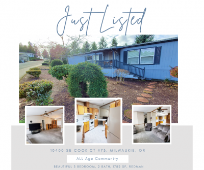 Mobile Home at 10400 SE Cook Ct #73 Milwaukie, OR 97222