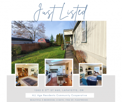 Mobile Home at 1282 E 3rd St #60 Lafayette, OR 97127